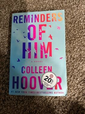Reminders of Him by Colleen Hoover - Blue & Pink Paperback